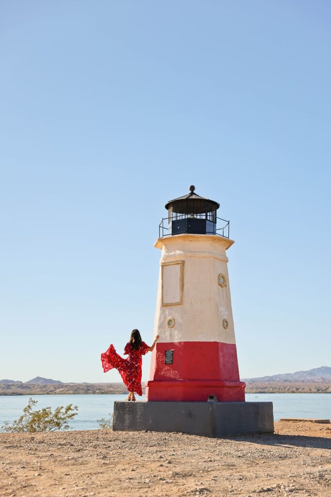 vermilion lighthouse replica lake havasu