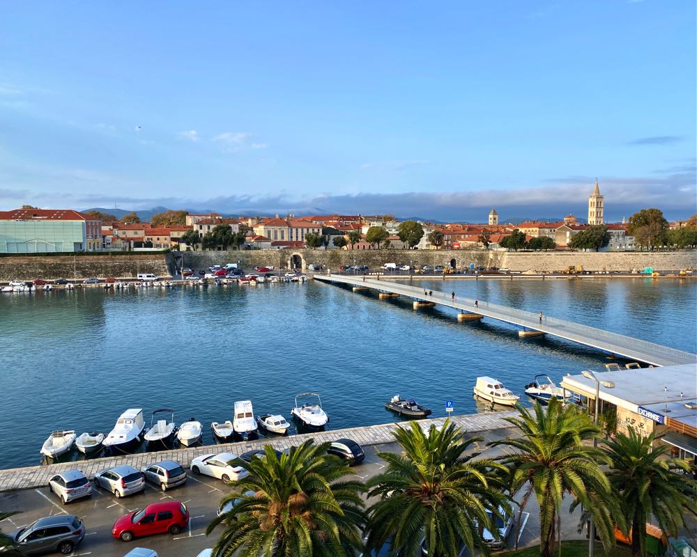 view of zadar croatia