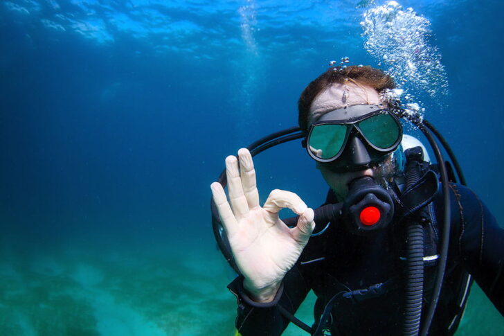 diving signs