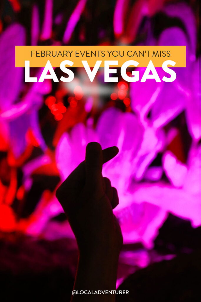 february las vegas shows events