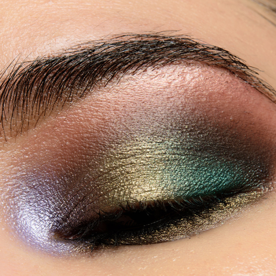 A Grungy, Jewel-Toned Eyeshadow Look Featuring Give Me Glow