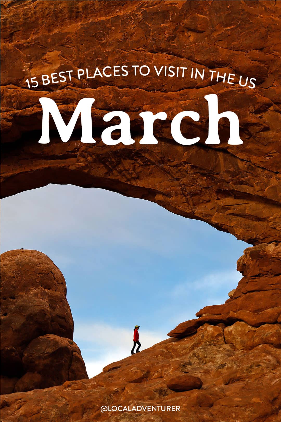 best places to visit in march usa