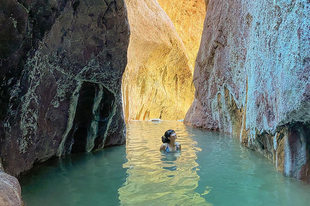 Ringbolt Hot Springs aka Arizona Hot Springs near Las Vegas