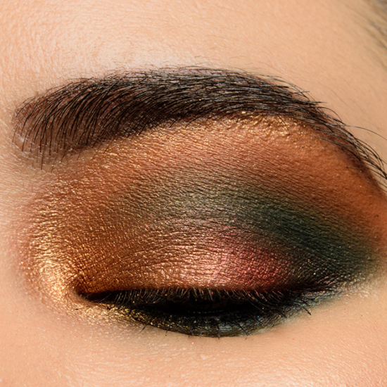 Natasha Denona Metropolis Eyeshadow Look #3 - Copper & Teal