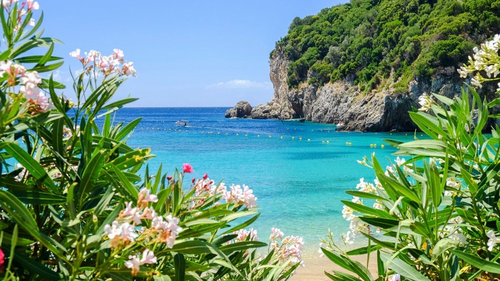 Paleokastritsa beach places to visit in corfu