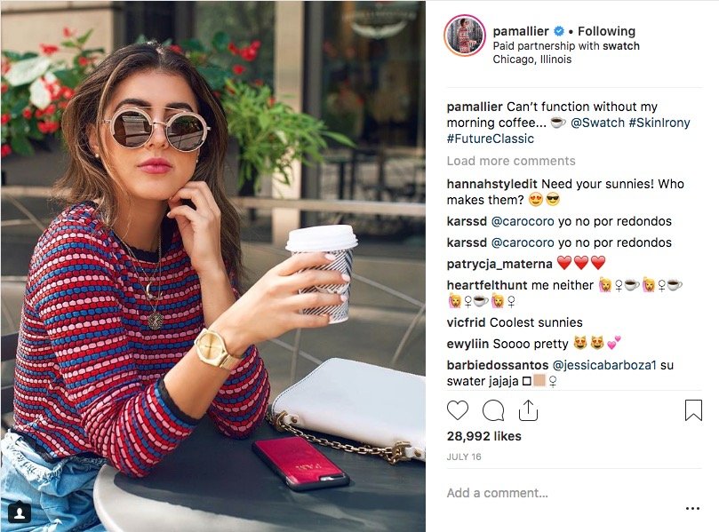 get paid to travel as a social media influencer