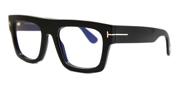 bulky black glasses with thick frames