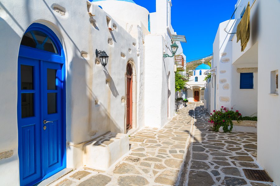 visiting parikia in paros greece