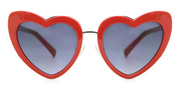 Guess heart shaped sunglasses