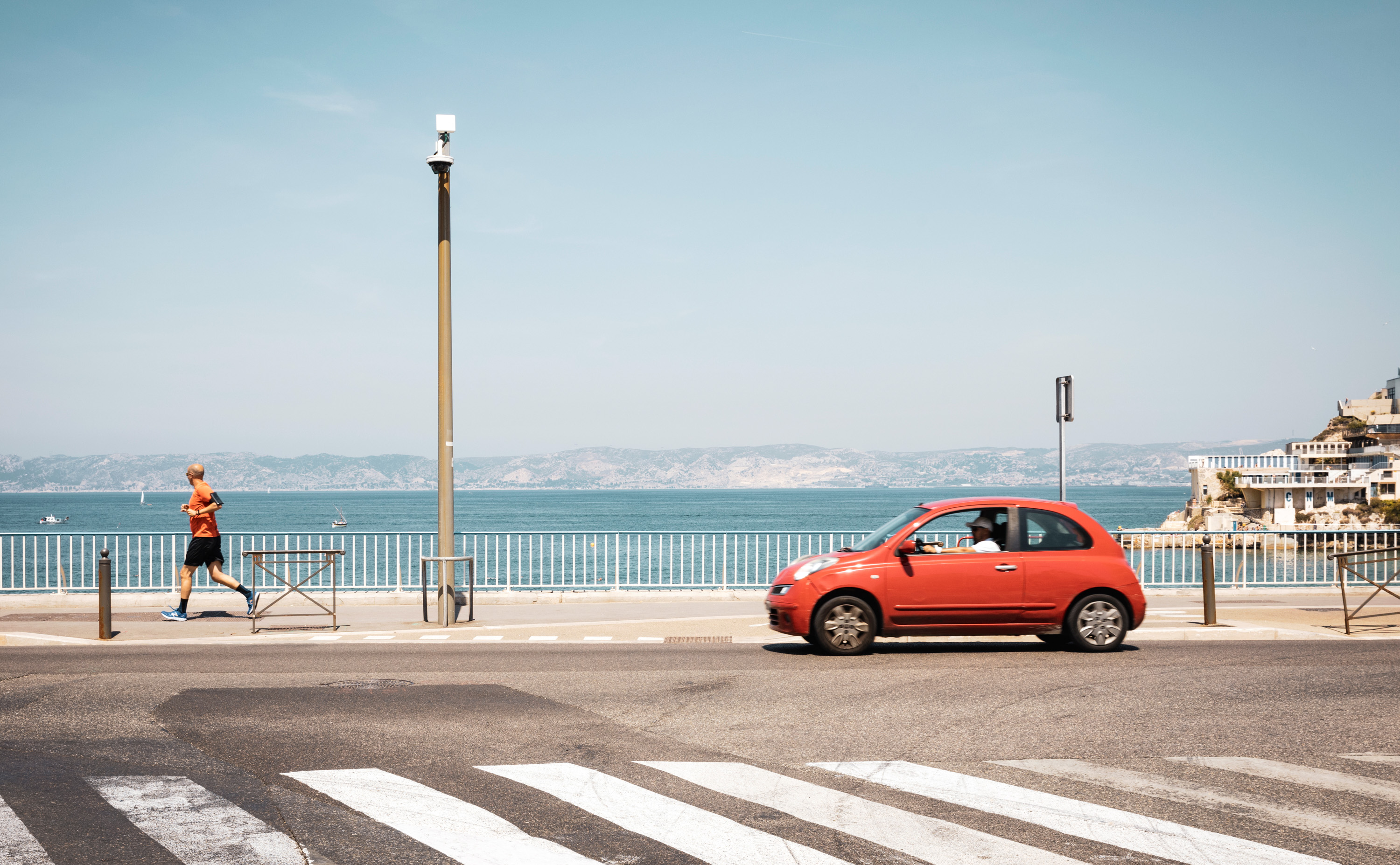 security camera in marseilles