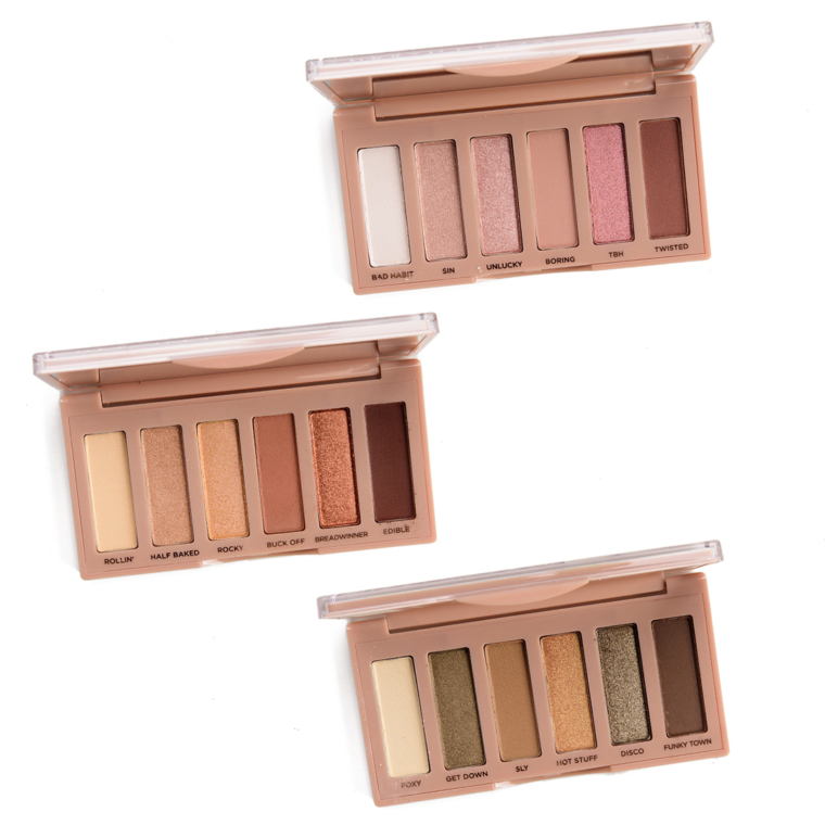 Urban Decay Mini Naked Palette Swatches