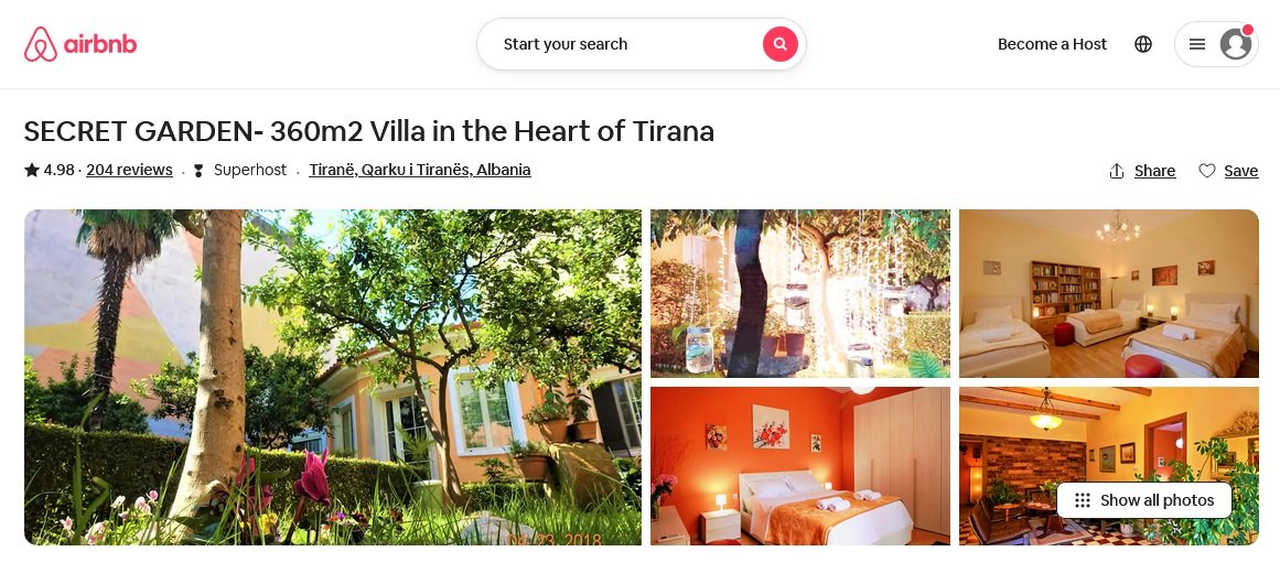albania tirana airbnb