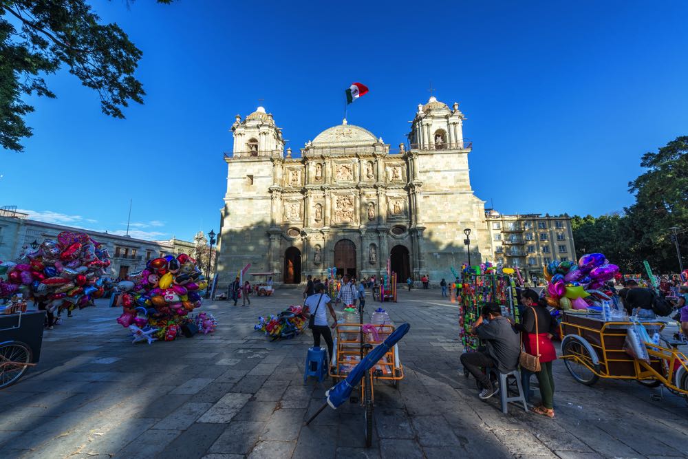 zocalo in oaxaca