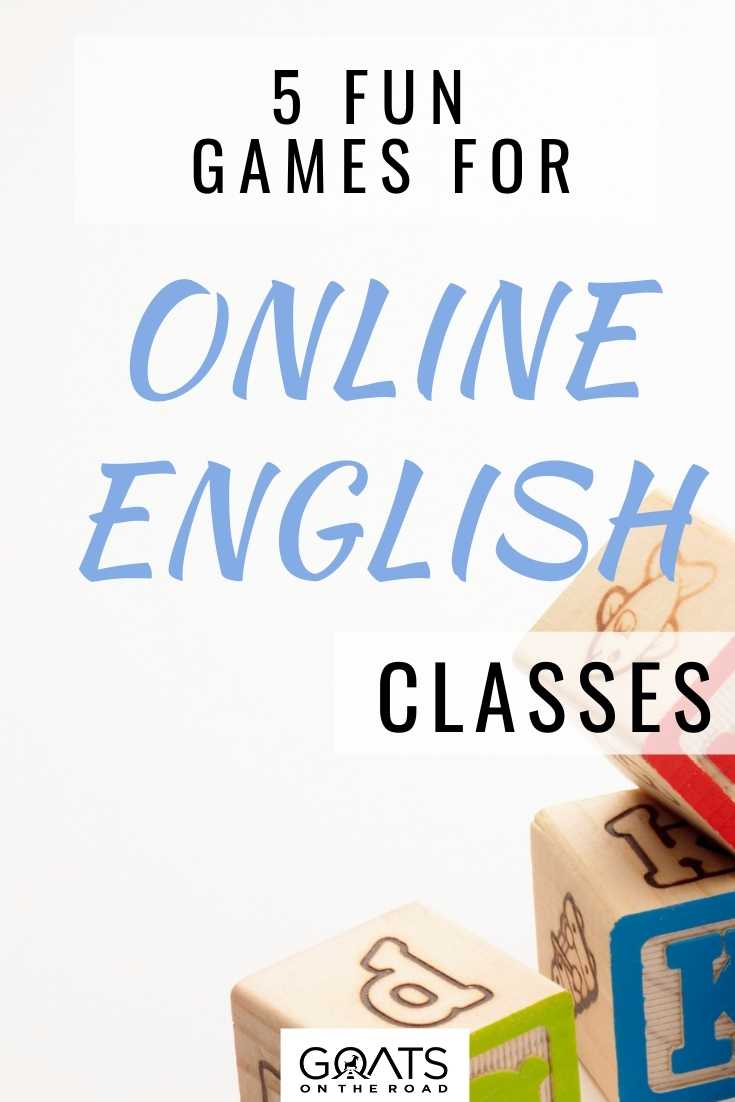 5 Fun Games for Online English Classes