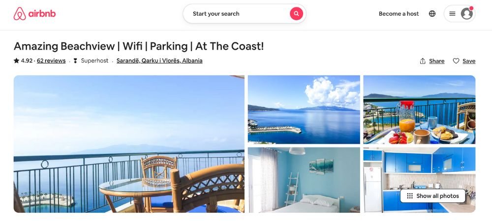 Airbnbs in Saranda