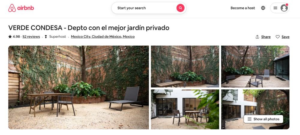 Top Airbnbs in Mexico City