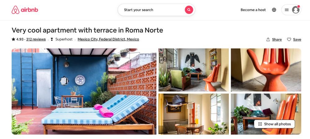 unique airbnbs in Mexico City