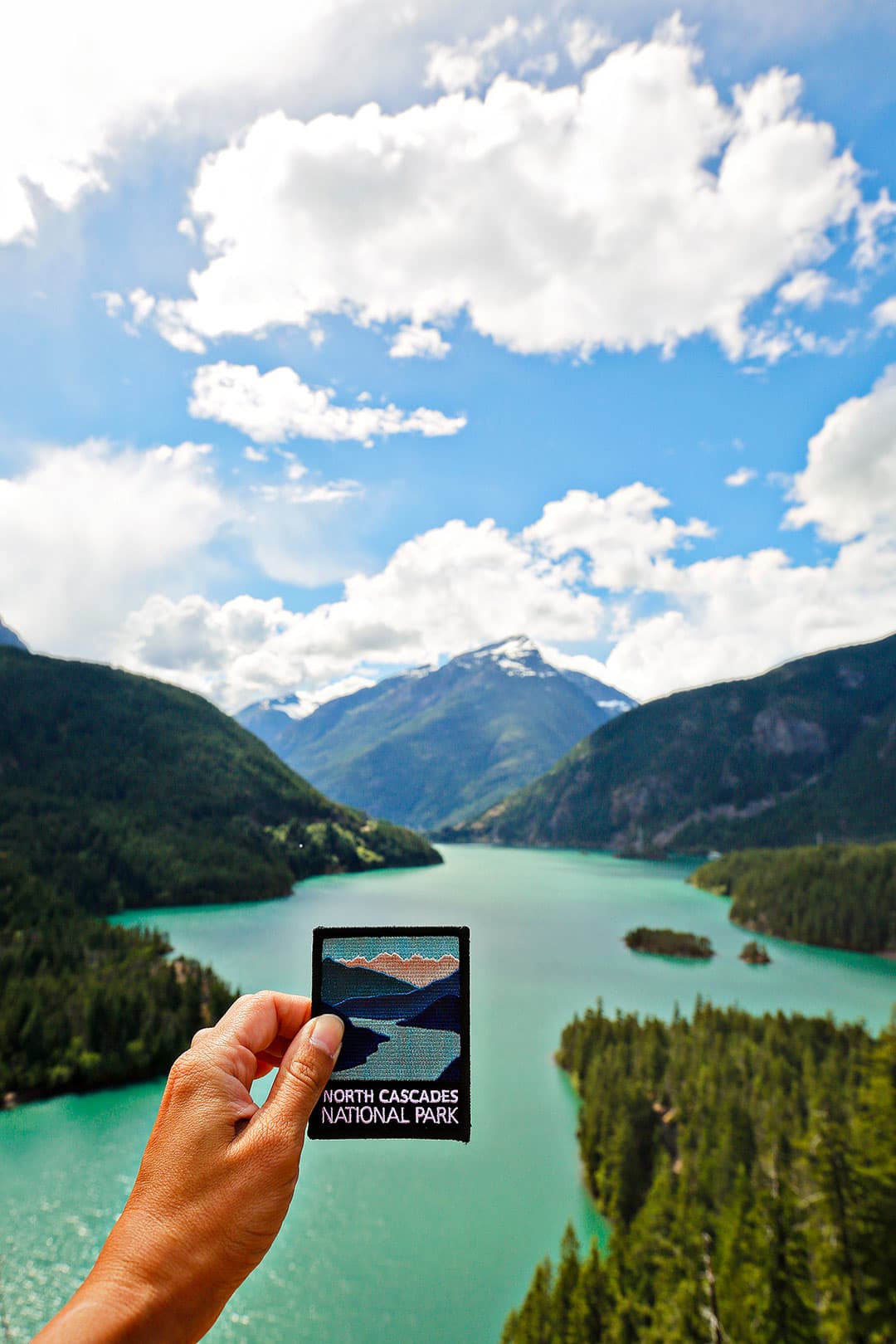 Diablo Lake - Ross Lake National Recreation Area in North Cascades National Park Complex, WA USA