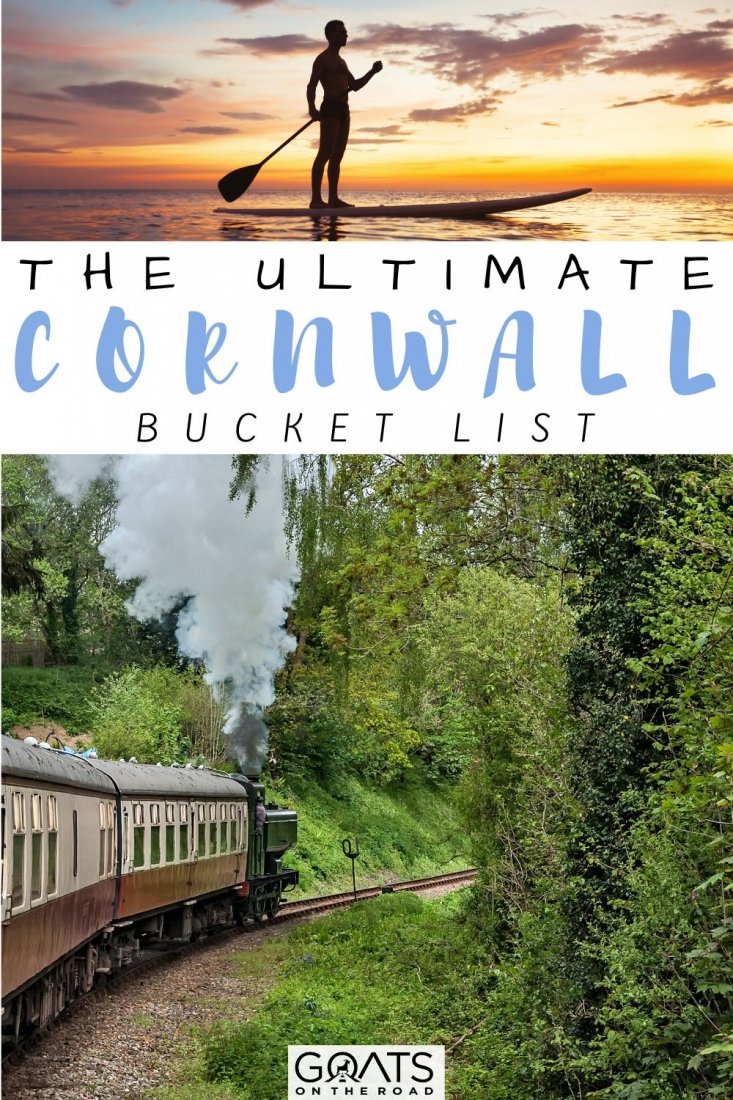Are you planning to explore Cornwall in the UK? Discover the ultimate Cornwall bucket list in this comprehensive guide! It is the ideal destination for a vacation or staycation in the UK because of its beautiful natural surroundings, golden sand beaches, and historic castles! Cornwall is one of the most beautiful regions in England, and these are the best things to do in Cornwall that you shouldn't miss! | #traveltips #wanderlust #holiday