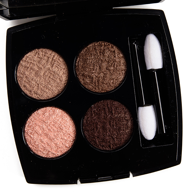 Chanel Tweed Brun et Rose (04) Les 4 Ombres Tweed Multi-Effect Eyeshadow Quad