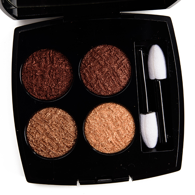 Chanel Tweed Cuivre (01) Les 4 Ombres Tweed Multi-Effect Eyeshadow Quad