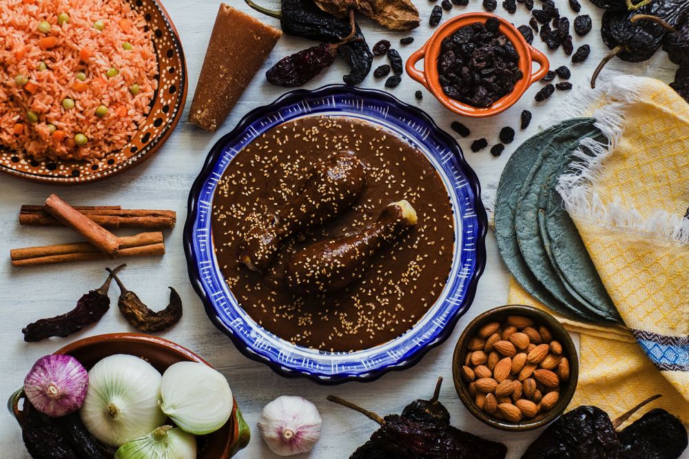 sampling the different mole sauces is one of the top things to do in mexico