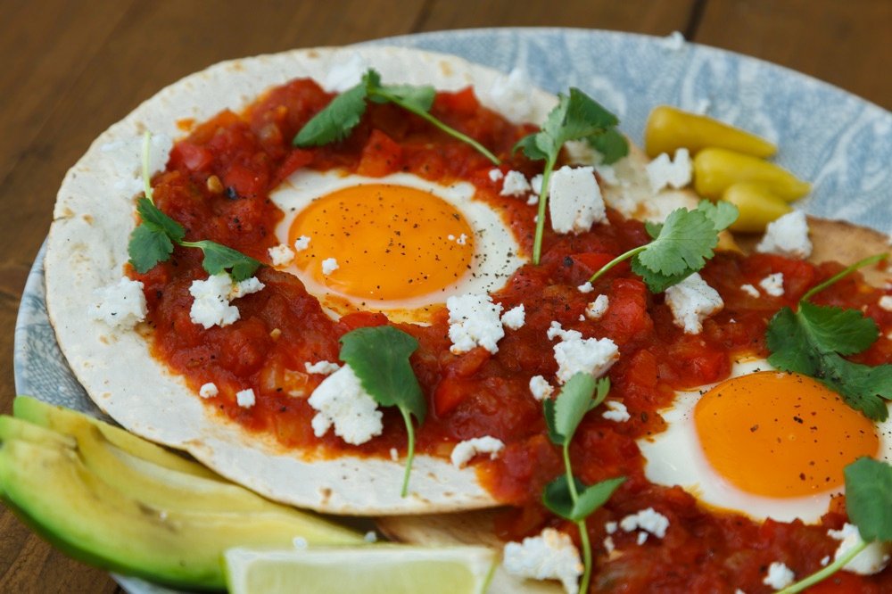 huevos rancheros mexican food