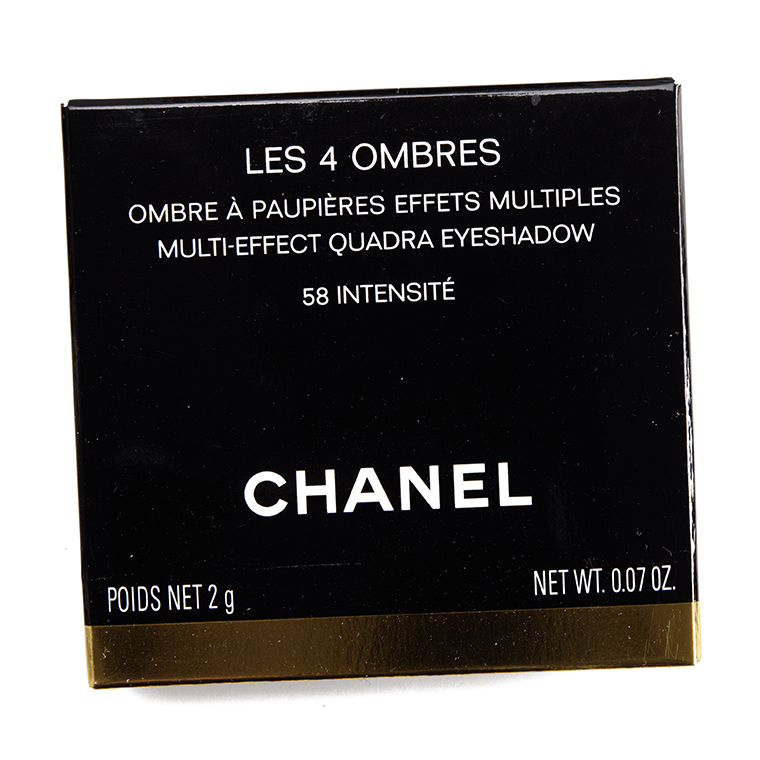 Chanel Intensite (58) Les 4 Ombres Multi-Effect Quadra Eyeshadow