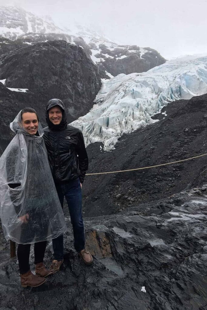 exit glacier melting