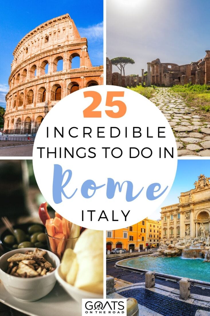 Incredible things to do in Rome, Italy