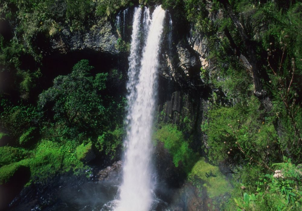 Chania Falls is one of the most spectacular waterfalls in Kenya