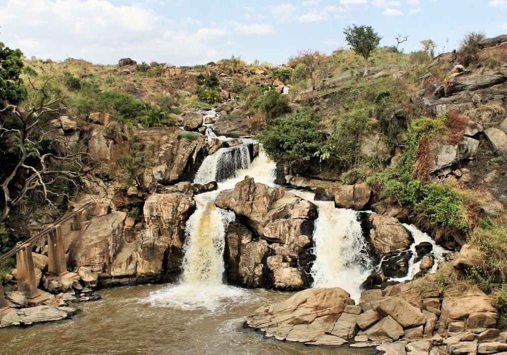 Waterfalls in Kenya
