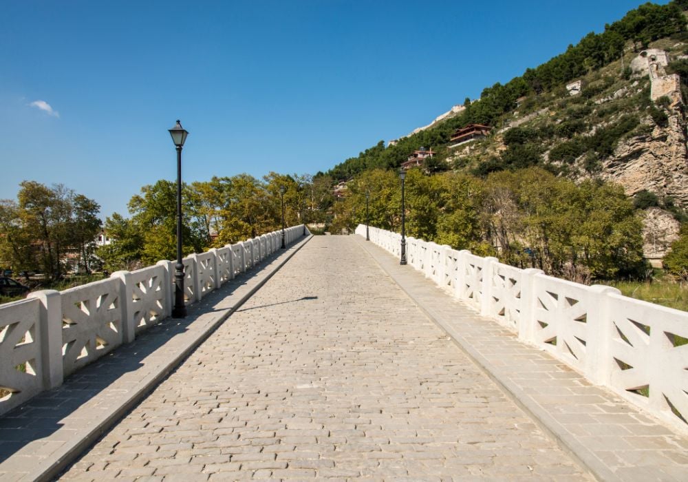 walk the Gorica Bridge