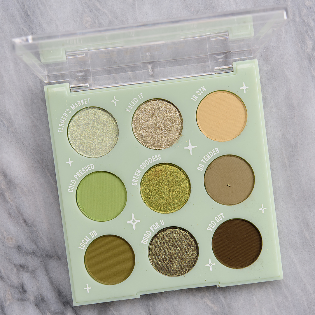 ColourPop Fresh Greens 9-Pan Pressed Powder Palette