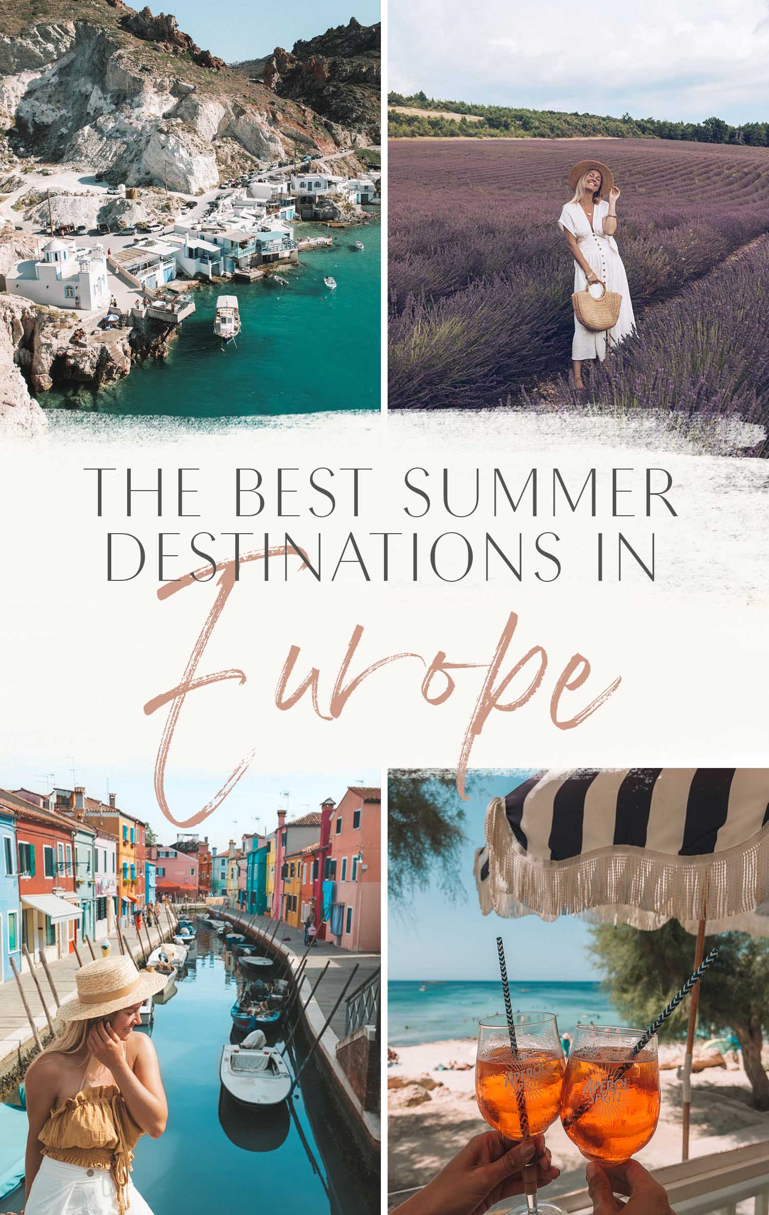 The Best Summer Destinations in Europe