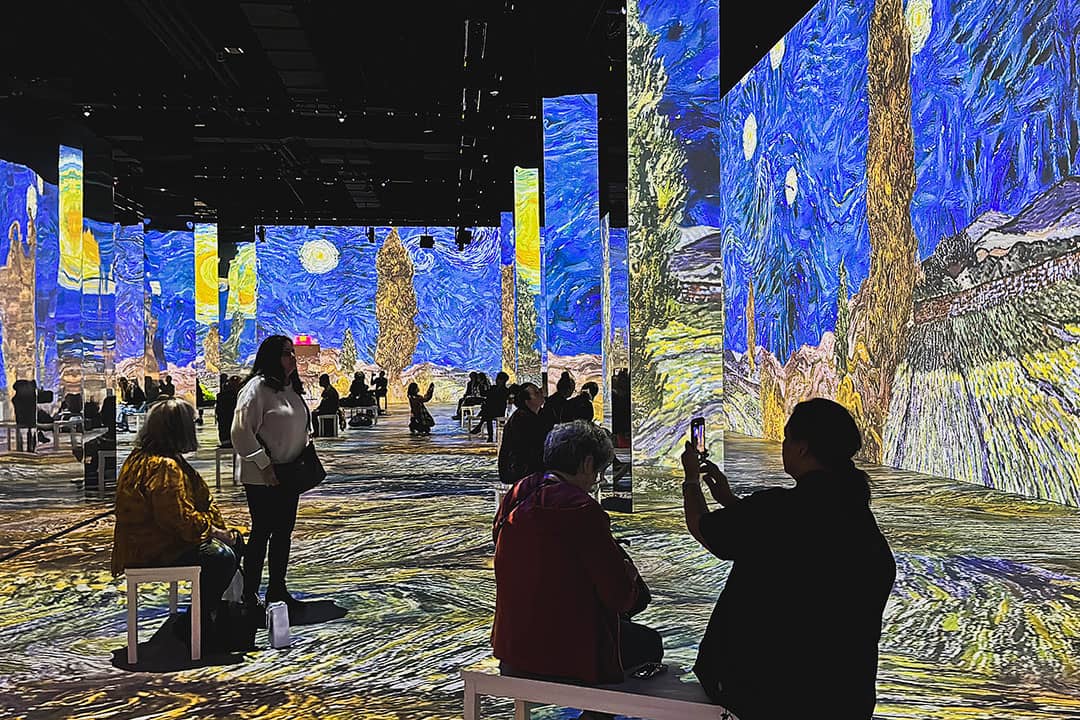 immersive van gogh exhibit locations