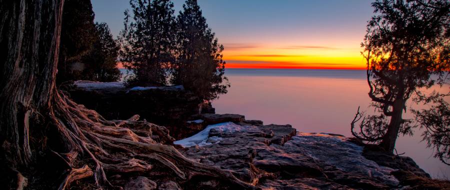 Door County sunrise beautiful view