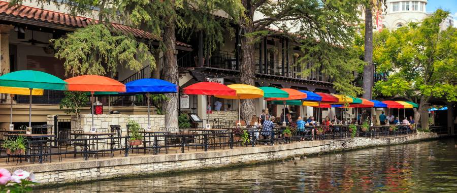 the river walk San Antonio, TX