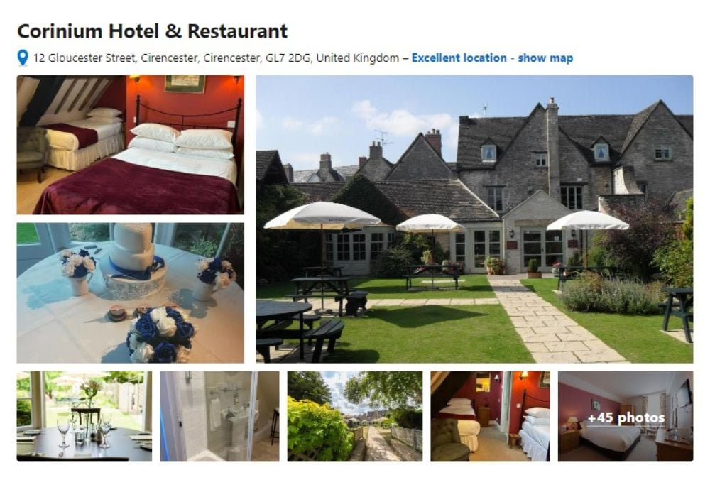 Corinium Hotel and Restaurant at Cirencester