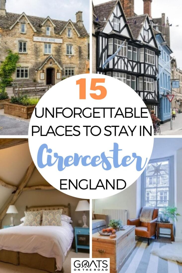 Discover the top 15 unforgettable places to stay in Cirencester, England! From cozy cottages to luxurious hotels, this guide has got you covered for your next getaway. Wake up to breathtaking views, indulge in local cuisine, and create memories you'll cherish forever. Don't miss out on these amazing accommodations that will make your stay in Cirencester truly unforgettable. | #StaycationGoals #TravelEngland #CirencesterAccommodations