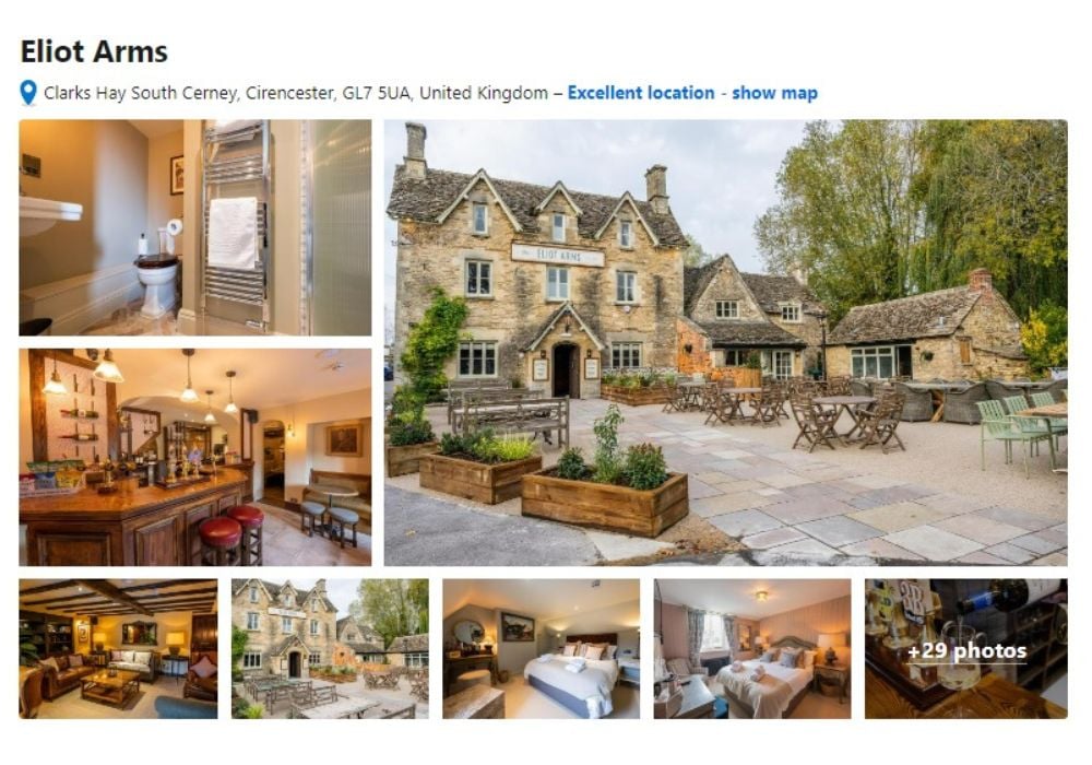 The Eliot Arms in Cirencester