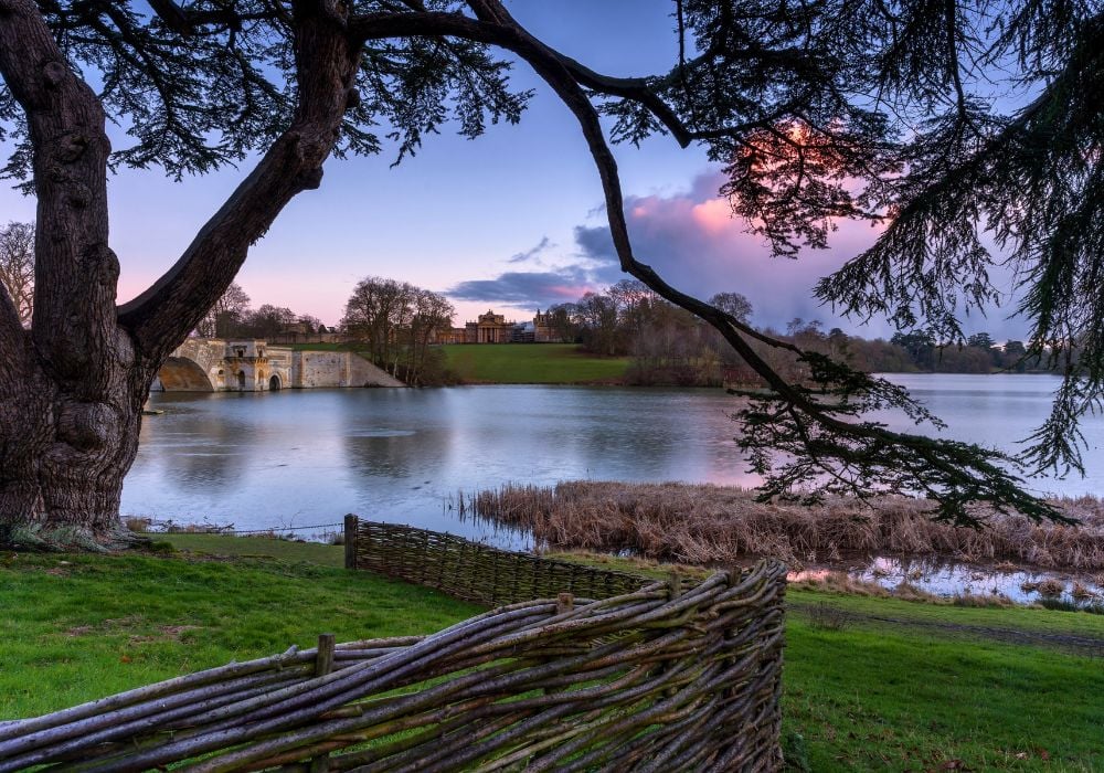 Blenheim Palace in England