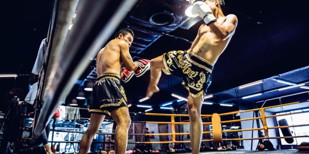 Muay Thai fighters in Chiang Mai, Thailand