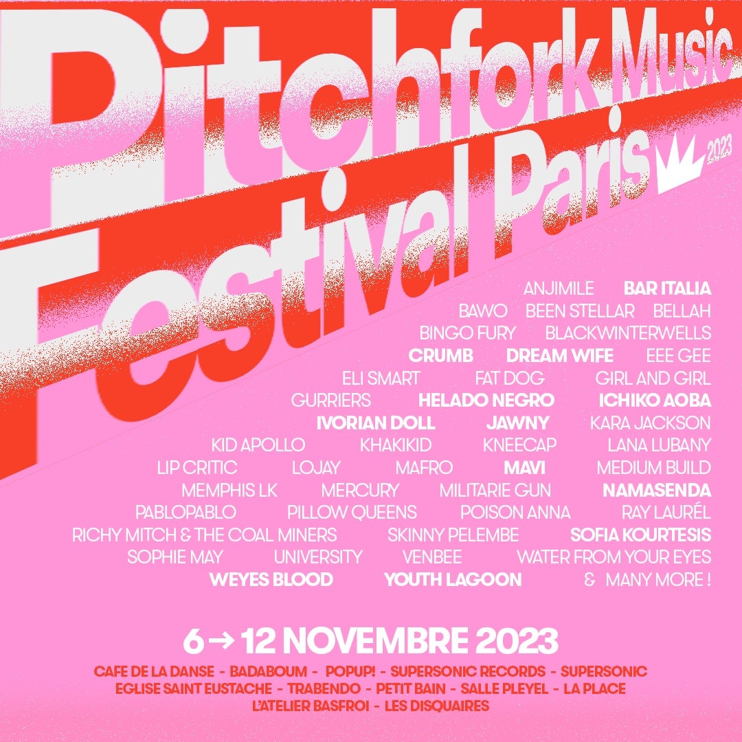 Pitchfork Music Festival Paris 2023