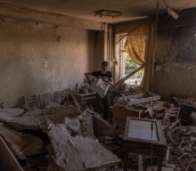 Kyiv hit by massive Russian drone attack as city marks its founding
