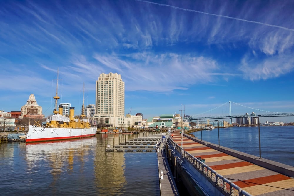 Penns Landing in Philadelphia