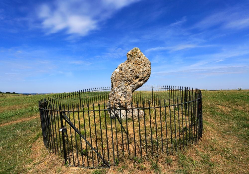 The Kings Stone Rollright Stones near Chipping Norton Town.