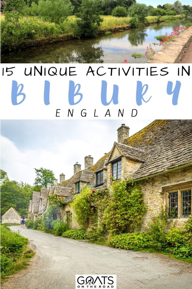 Get ready to experience the unexpected in Bibury, England! Our top 15 unique activities will take you on a journey of discovery and delight. Visit the famous trout farm, take a tour of the local vineyard, or learn about the art of beekeeping. These quirky experiences are sure to surprise and delight, and will make your trip to Bibury truly unforgettable! | #Bibury #TravelTips #Wanderlust #UniqueActivities 