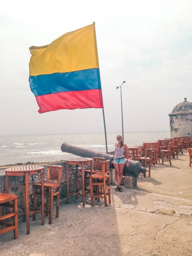 Cafe del Mar is one of the best places in Cartagena to have coffee or a drink