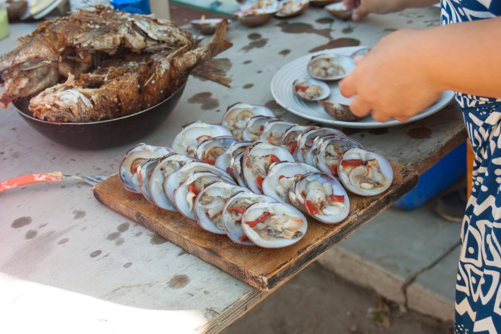 Famous Chocolate Clams, things to do in La Paz, Mexico